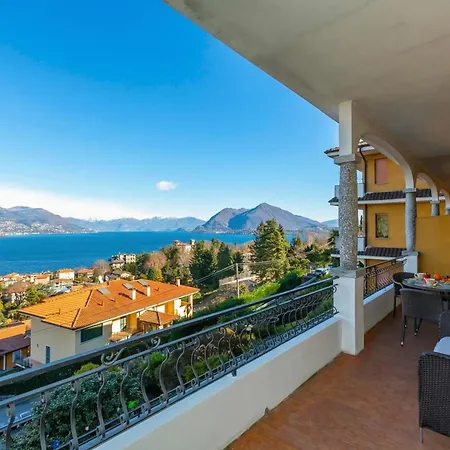 Apartment La Rosa Dei Venti Stresa Lake View Terrace - Happy Rentals Stresa