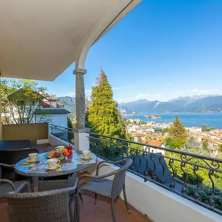 Apartment La Rosa Dei Venti Stresa Lake View Terrace - Happy Rentals